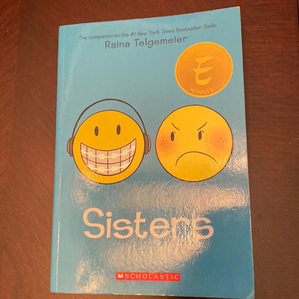 Sisters Graphic Novel Raina Telgemeier Paperback Scholastic Comic Book